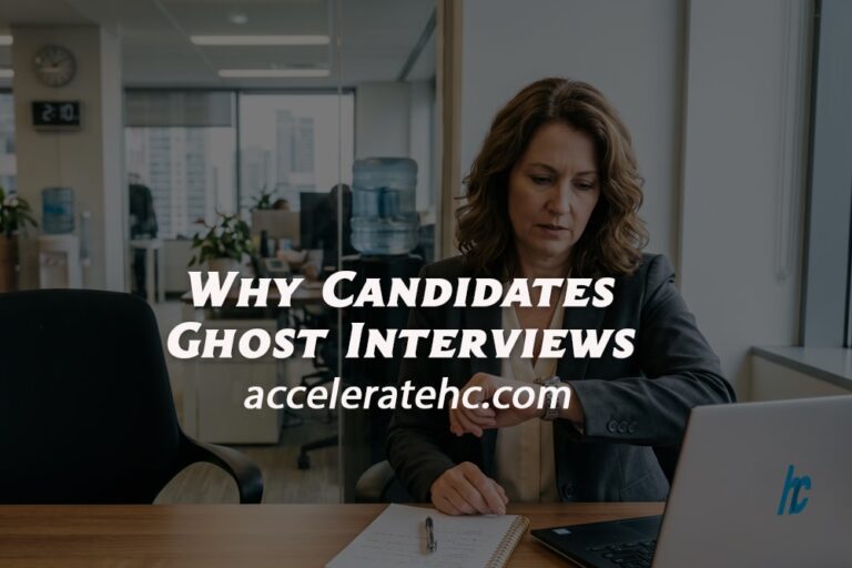 WHY CANDIDATES GHOST INTERVIEWS